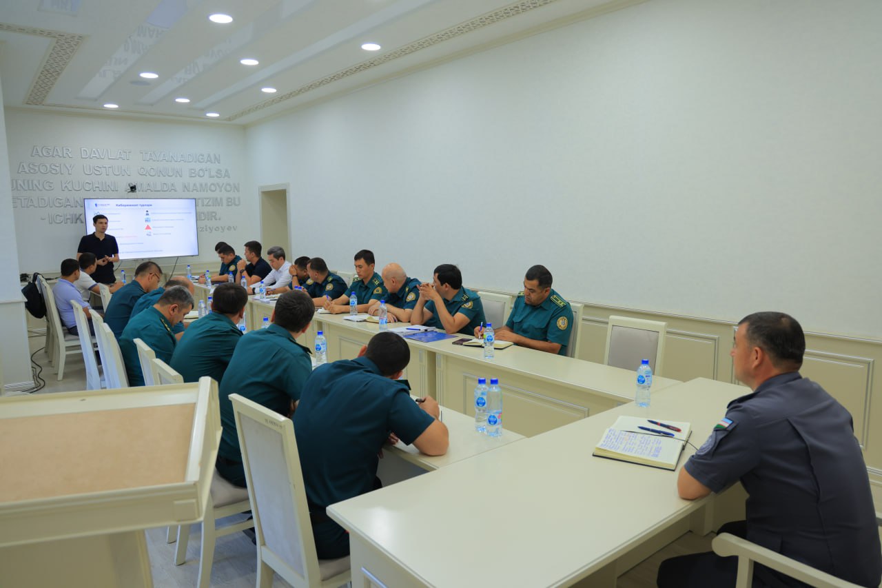 Ichki ishlar vazirligi masʼullari boshchiligida Buxoro viloyatida hududiy ichki ishlar org…