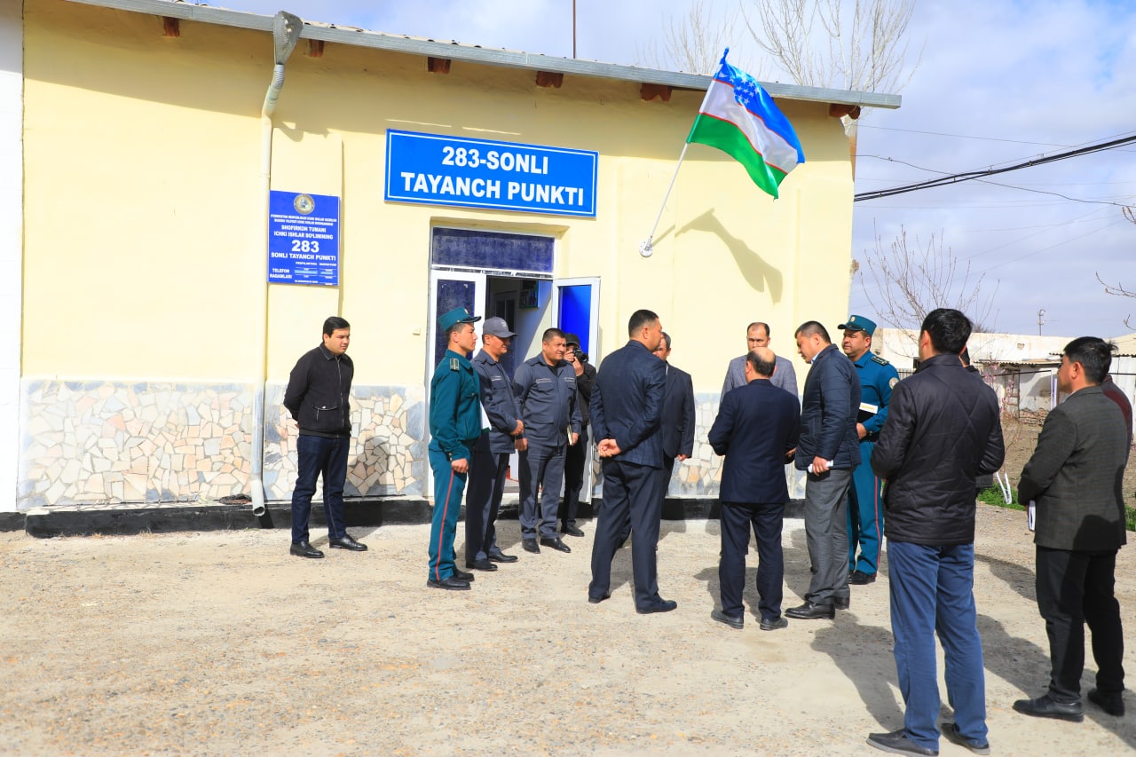 Buxoro viloyati Ichki ishlar boshqarmasi boshlig‘i Shofirkon tumani “Tezguzar” mahallasi p…